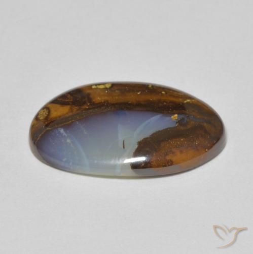 Opale Boulder Multicolore naturelle Fantaisie, 5.77 ct, Translucide