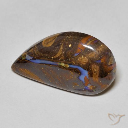 Opale Boulder Multicolore naturelle Fantaisie, 8.10 ct, Opaque