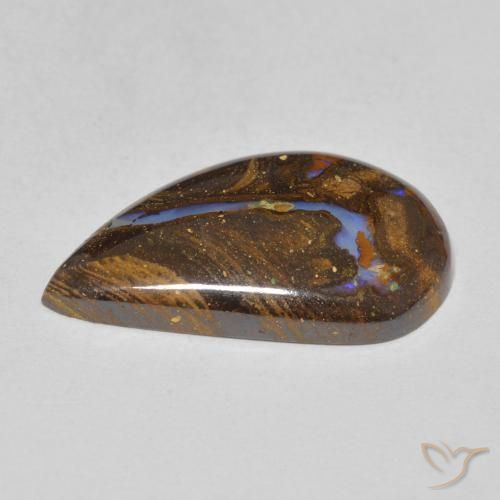 Opale Boulder Multicolore naturelle Fantaisie, 8.10 ct, Opaque
