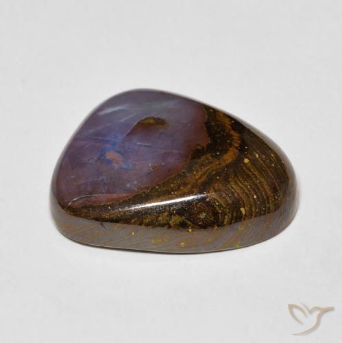 Opale Boulder Multicolore naturelle Fantaisie, 11.24 ct, Opaque