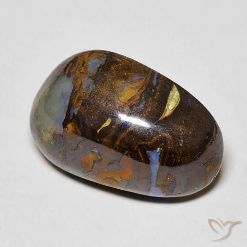 Opale Boulder Multicolore naturelle Fantaisie, 11.23 ct, Opaque
