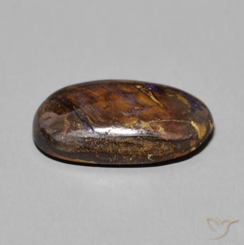 Opale Boulder Multicolore naturelle ovale, 6.08 ct, Opaque