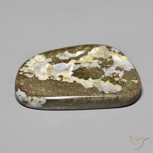 Opale Boulder Multicolore naturelle Fantaisie, 50.57 ct, Opaque