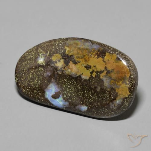 Opale Boulder Multicolore naturelle Fantaisie, 17.99 ct, Opaque
