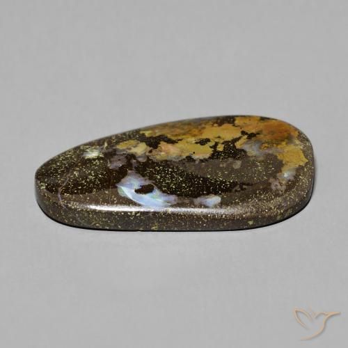 Opale Boulder Multicolore naturelle Fantaisie, 17.99 ct, Opaque