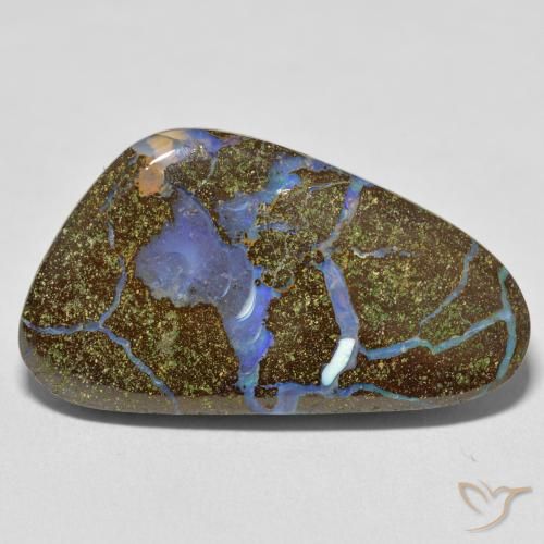 22.81ct Naturel Multicolore Opale Boulder, Fantaisie, Opaque