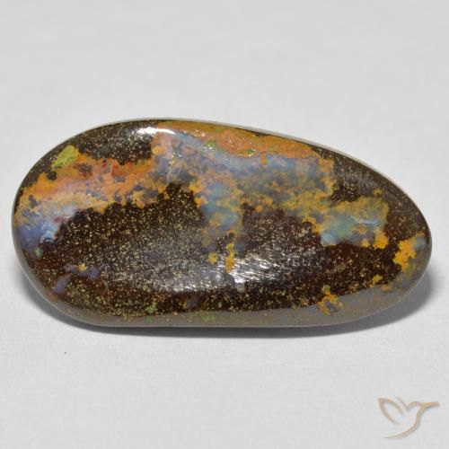 16.59ct Naturel Multicolore Opale Boulder, Fantaisie, Opaque