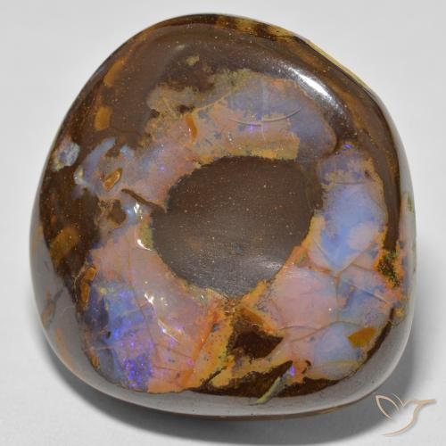Opale Boulder Multicolore naturelle Fantaisie, 63.70 ct, Opaque