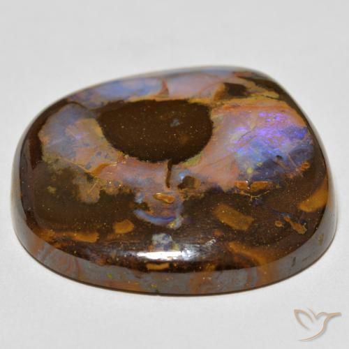 Opale Boulder Multicolore naturelle Fantaisie, 63.70 ct, Opaque