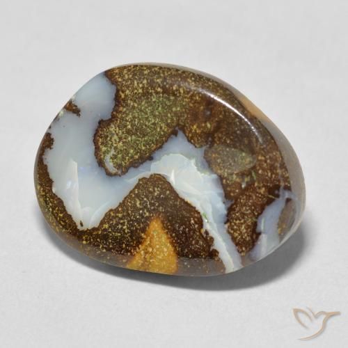 Opale Boulder Multicolore naturelle Fantaisie, 8.60 ct, Opaque