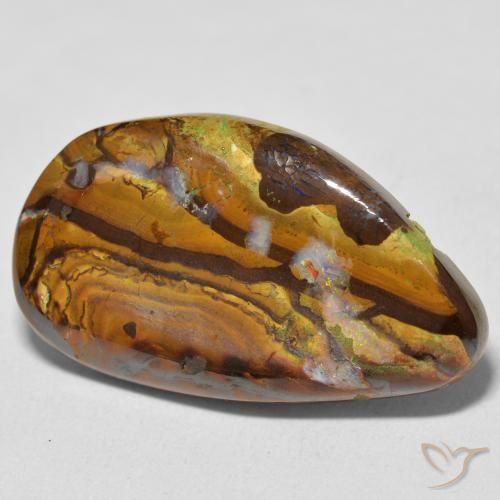 Opale Boulder Multicolore naturelle Fantaisie, 16.75 ct, Opaque