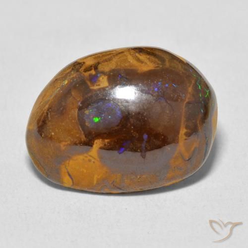 7.75ct Naturel Multicolore Opale Boulder, Fantaisie, Opaque