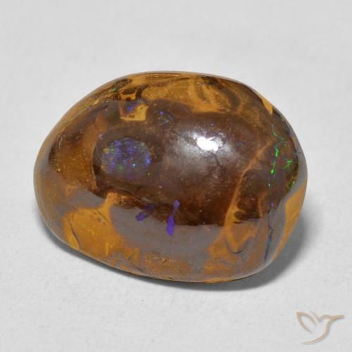 Opale Boulder Multicolore naturelle Fantaisie, 7.75 ct, Opaque
