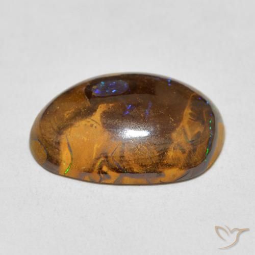 Opale Boulder Multicolore naturelle Fantaisie, 7.75 ct, Opaque