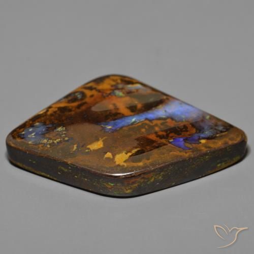Opale Boulder Multicolore naturelle Fantaisie, 75.33 ct, Opaque
