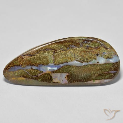 Opale Boulder Multicolore naturelle Fantaisie, 33.35 ct, Opaque
