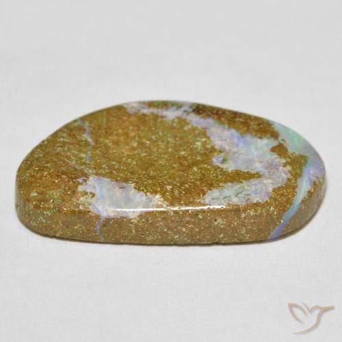 Opale Boulder Multicolore naturelle Fantaisie, 10.71 ct, Opaque