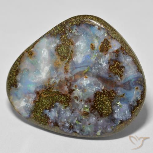 Opale Boulder Multicolore naturelle Fantaisie, 42.56 ct, Opaque