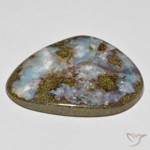 Opale Boulder Multicolore naturelle Fantaisie, 42.56 ct, Opaque