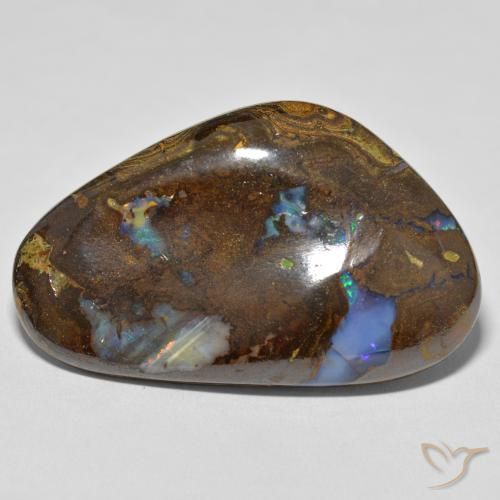 64.32ct Naturel Multicolore Opale Boulder, Fantaisie, Opaque