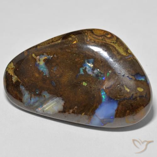 Opale Boulder Multicolore naturelle Fantaisie, 64.32 ct, Opaque