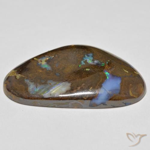 Opale Boulder Multicolore naturelle Fantaisie, 64.32 ct, Opaque