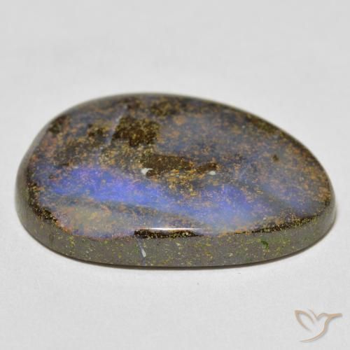 Opale Boulder Multicolore naturelle Fantaisie, 21.73 ct, Opaque