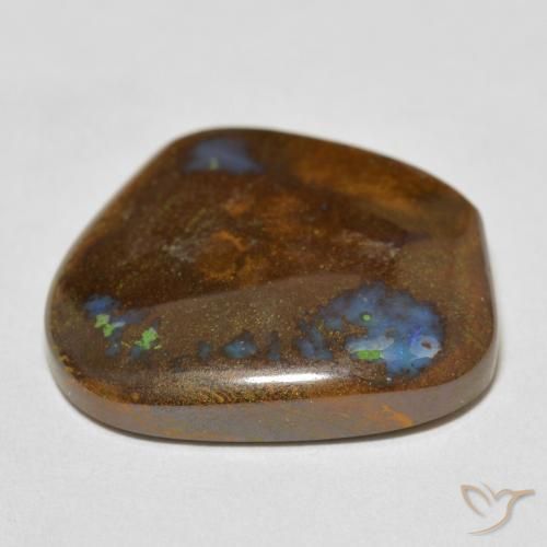 Opale Boulder Multicolore naturelle Fantaisie, 21.08 ct, Opaque