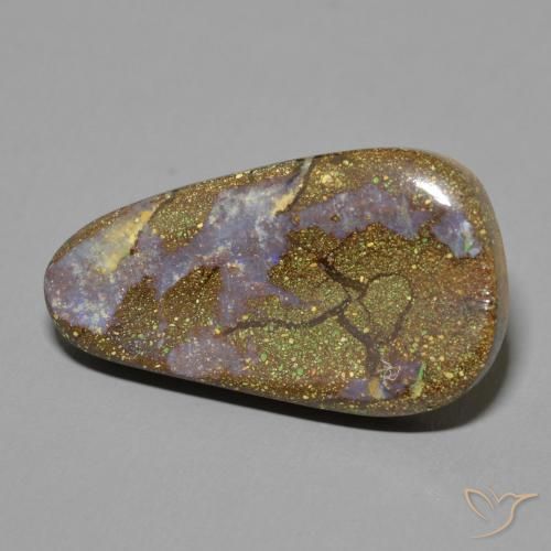 Opale Boulder Multicolore naturelle Fantaisie, 10.92 ct, Opaque