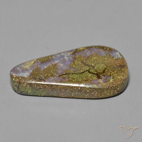 Opale Boulder Multicolore naturelle Fantaisie, 10.92 ct, Opaque