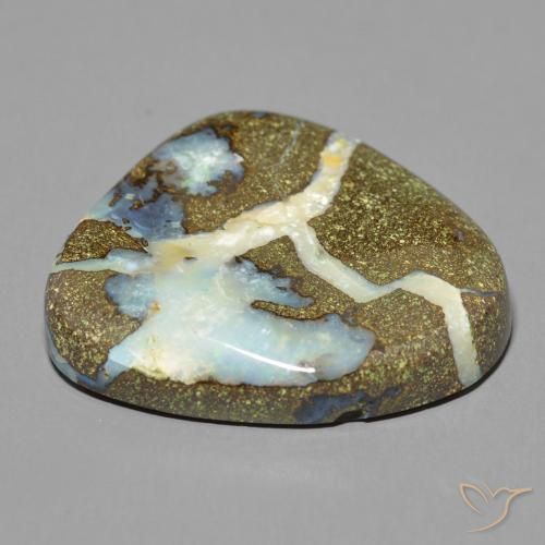 Opale Boulder Multicolore naturelle Fantaisie, 27.89 ct, Opaque