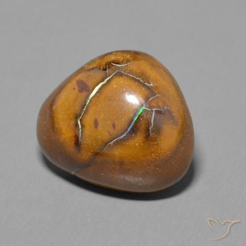 Opale Boulder Multicolore naturelle Fantaisie, 5.11 ct, Opaque