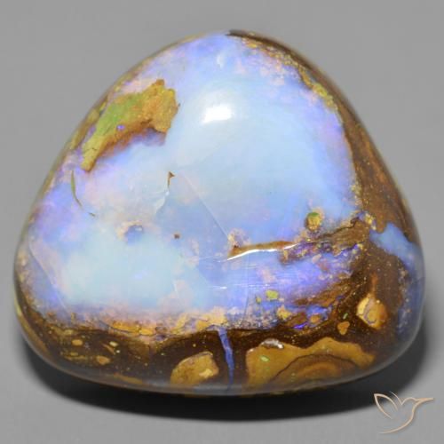 40.55ct Naturel Multicolore Opale Boulder, Fantaisie, Opaque
