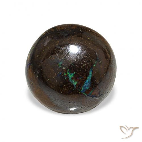 3.11ct Multicolore Opale Boulder, Tour, Opaque