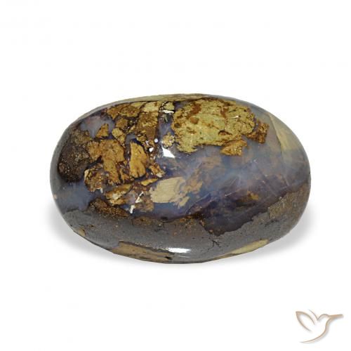 5.70ct Multicolore Opale Boulder, ovale, Opaque