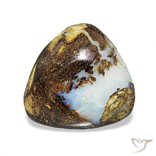 9.69ct Multicolore Opale Boulder, Trillion, Opaque