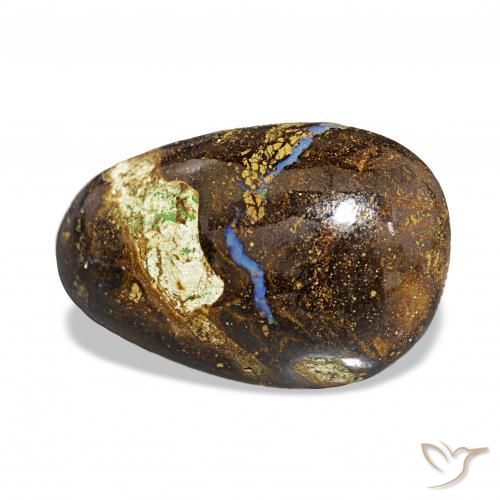 Opale Boulder Multicolore naturelle Fantaisie, 8.33 ct, Opaque