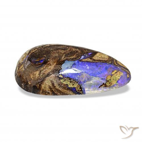 Opale Boulder Multicolore naturelle Fantaisie, 5.27 ct, Opaque