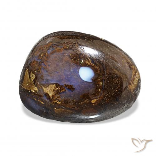 Opale Boulder Multicolore naturelle Fantaisie, 10.38 ct, Opaque