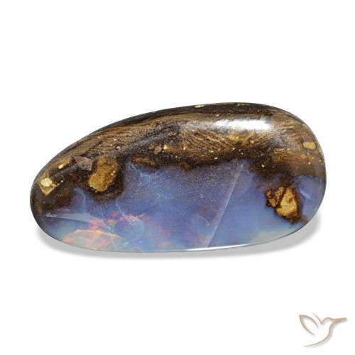 Opale Boulder Multicolore naturelle Fantaisie, 5.56 ct, Opaque