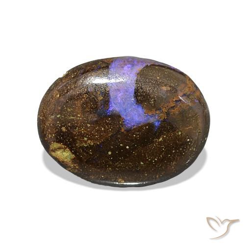 Opale Boulder Multicolore naturelle ovale, 1.82 ct, Opaque