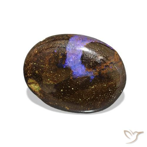 Opale Boulder Multicolore naturelle ovale, 1.82 ct, Opaque