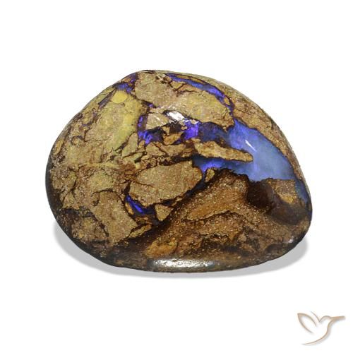 Opale Boulder Multicolore naturelle Fantaisie, 3.94 ct, Opaque