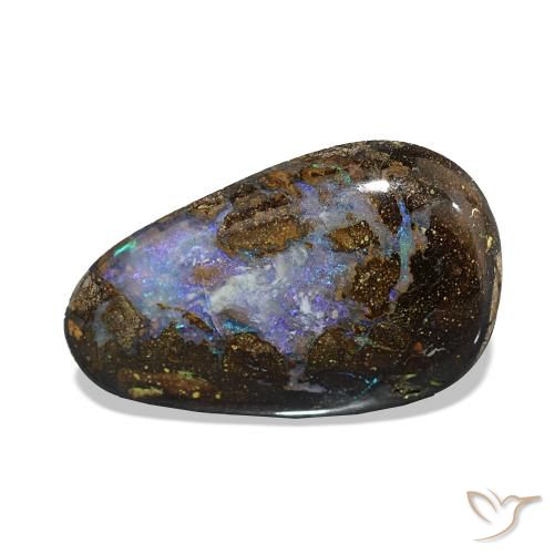 Opale Boulder Multicolore naturelle Fantaisie, 3.54 ct, Opaque
