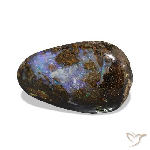 Opale Boulder Multicolore naturelle Fantaisie, 3.54 ct, Opaque