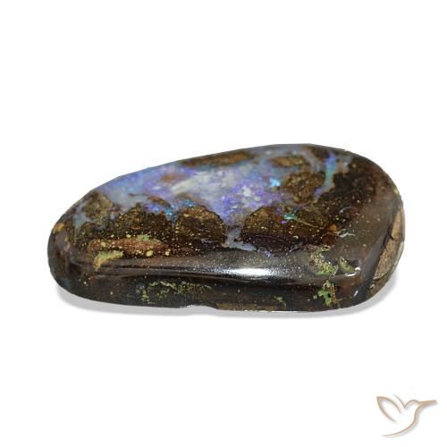 Opale Boulder Multicolore naturelle Fantaisie, 3.54 ct, Opaque
