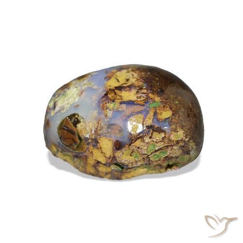 Opale Boulder Multicolore naturelle Fantaisie, 2.03 ct, Opaque
