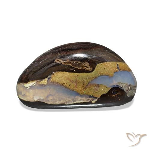 Opale Boulder Multicolore naturelle Fantaisie, 4.40 ct, Opaque