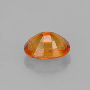 calcite Orange naturelle Coupe ovale, 2.02 ct, VS
