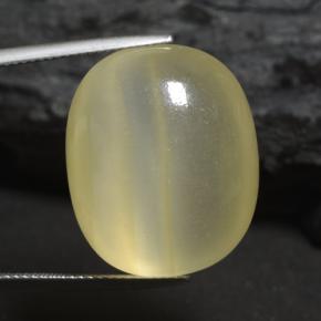 calcite Crème naturelle Coupe coussin, 43.30 ct, Translucide